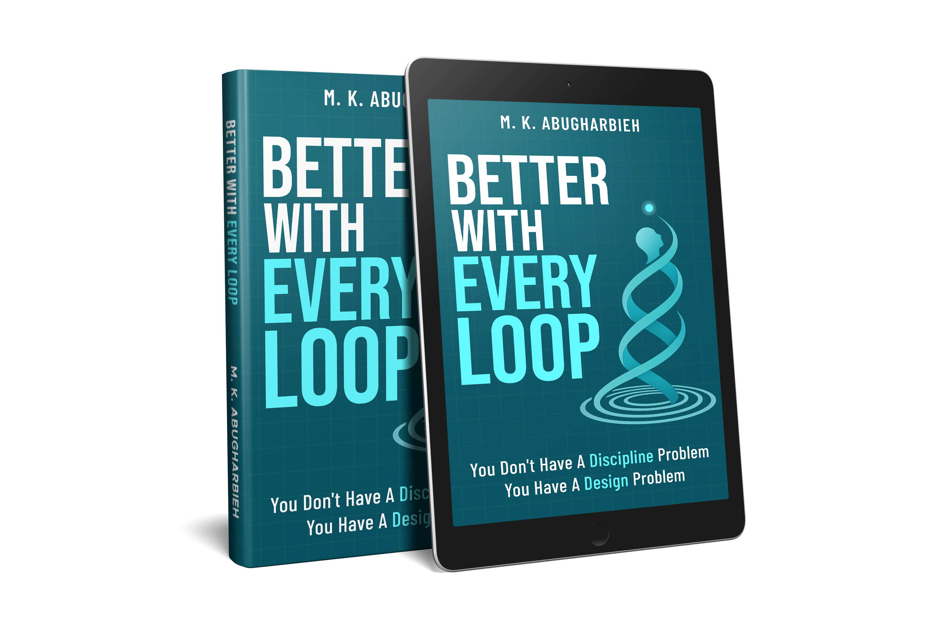 Better With Every Loop | stacked book copies